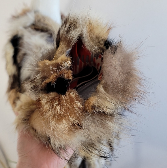 🎉HP VTG 70s Gimbels Patchwork Fur Coat - Picture 9 of 16